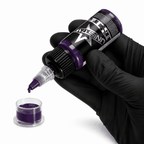 Fioletowa farba, tusz do tatuażu - UNISTAR INK - Eggplant Purple 30ml (Reach) – zdjęcie 2
