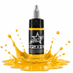 Żółta farba, tusz do tatuażu - UNISTAR INK - Golden Yellow 30ml (Reach) – zdjęcie 3