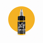 Żółta farba, tusz do tatuażu - UNISTAR INK - Golden Yellow 30ml (Reach) – zdjęcie 5