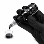 Szara farba, tusz do tatuażu - UNISTAR INK - Basic Gray Dark 30ml (Reach) – zdjęcie 2