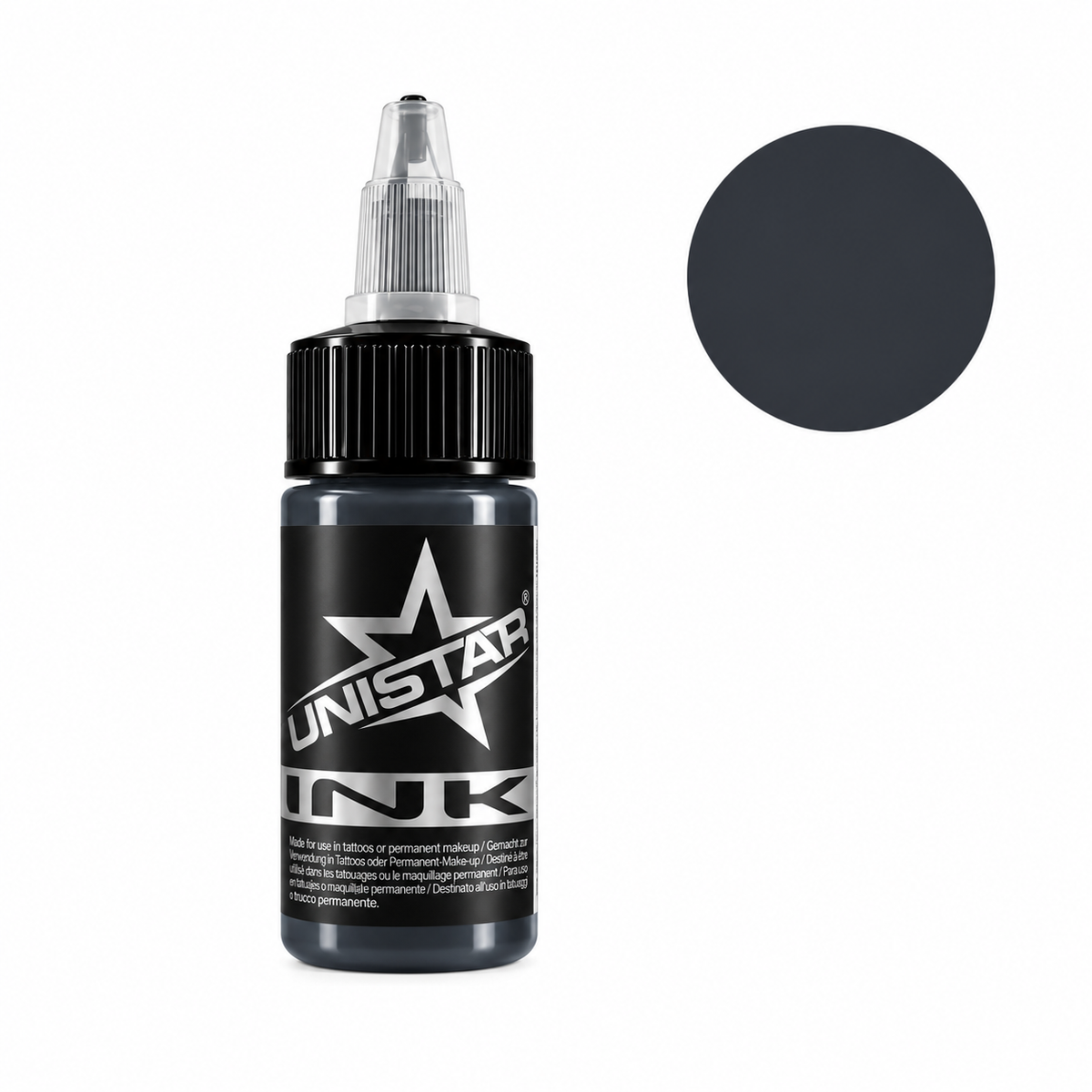 UNISTAR INK Basic Gray Dark 30ml (Reach)