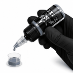 Szara farba, tusz do tatuażu - UNISTAR INK - Gray Medium Dark 30ml (Reach) – zdjęcie 2