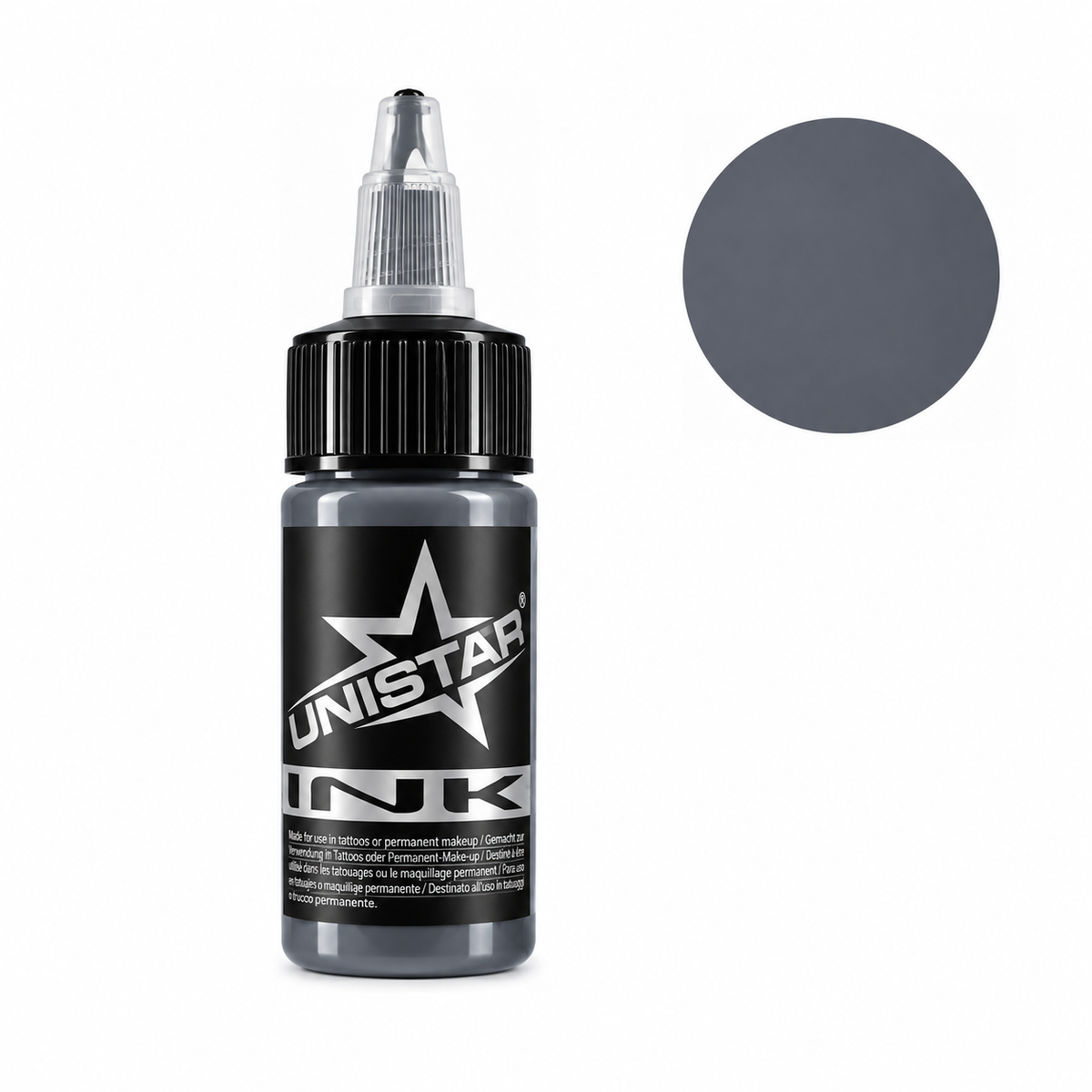 UNISTAR INK Basic Gray Medium Dark 30ml (Reach)