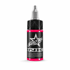 Różowa farba, tusz do tatuażu - UNISTAR INK - Neon Pink 30ml (Reach) – zdjęcie 6