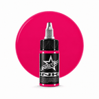 Różowa farba, tusz do tatuażu - UNISTAR INK - Neon Pink 30ml (Reach) – zdjęcie 5