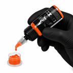 Pomarańczowa farba, tusz do tatuażu - UNISTAR INK Basic Orange 30ml(Reach) – zdjęcie 2