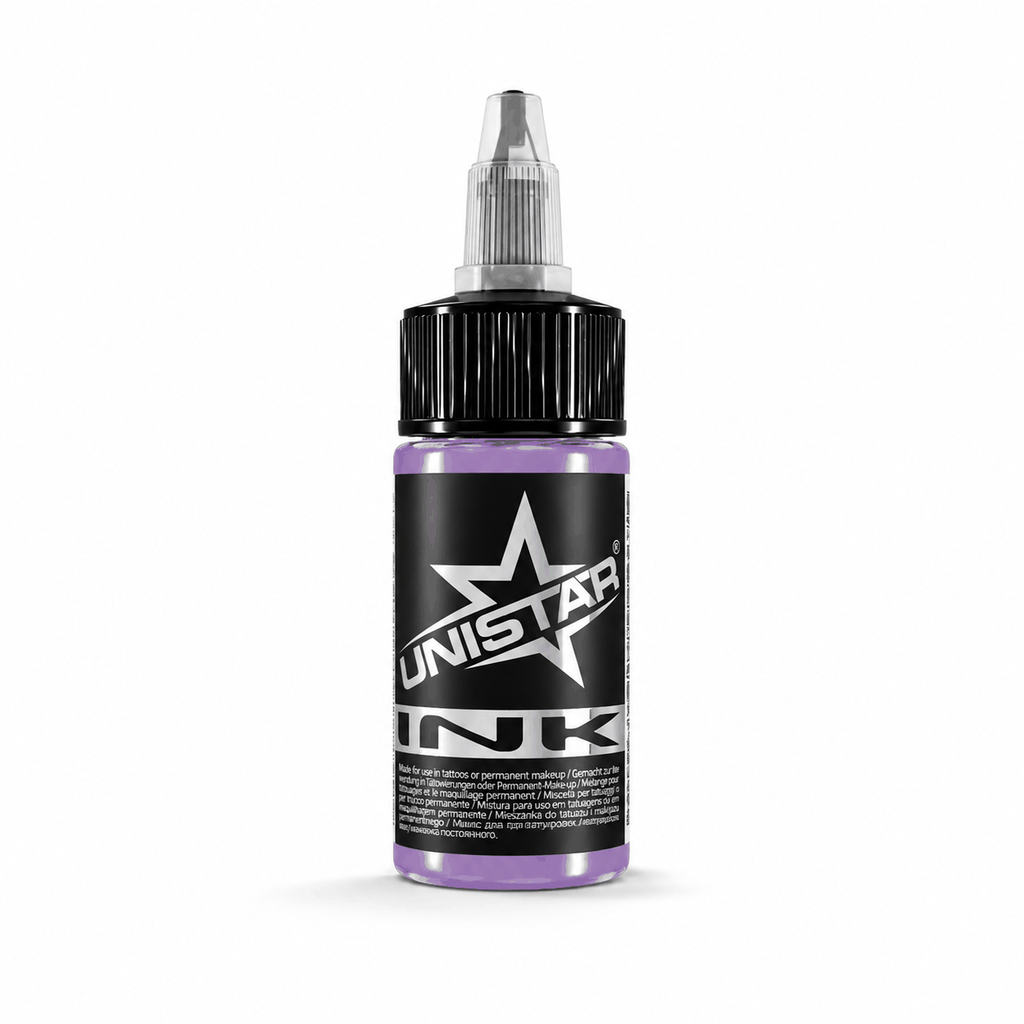 Fioletowa farba, tusz do tatuażu - UNISTAR INK - Purple Sage 30ml (Reach) – zdjęcie 6