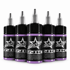 Fioletowa farba, tusz do tatuażu - UNISTAR INK - Purple Sage 30ml (Reach) – zdjęcie 4