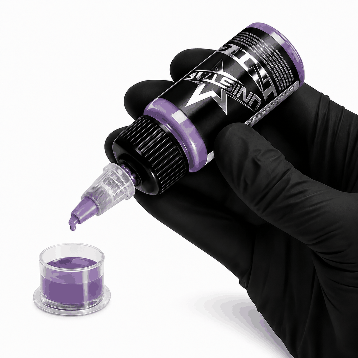 Fioletowa farba, tusz do tatuażu - UNISTAR INK - Purple Sage 30ml (Reach) – zdjęcie 2