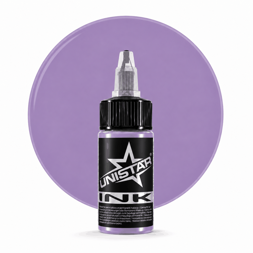 Fioletowa farba, tusz do tatuażu - UNISTAR INK - Purple Sage 30ml (Reach) – zdjęcie 5