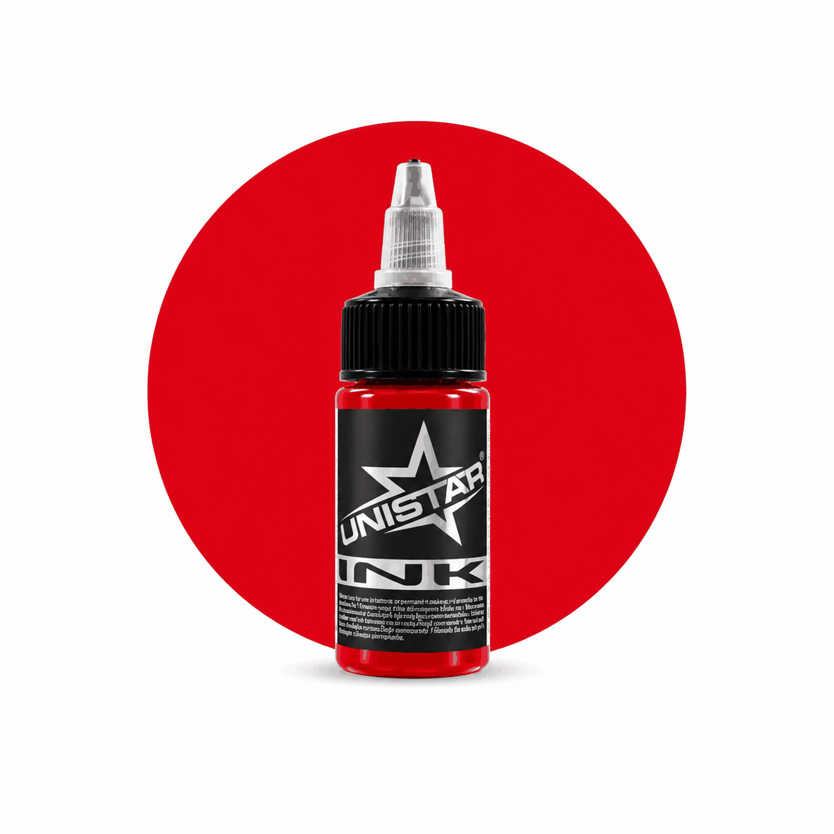 Czerwona farba, tusz do tatuażu - UNISTAR INK - Top Basic Red 30ml (Reach) – zdjęcie 5