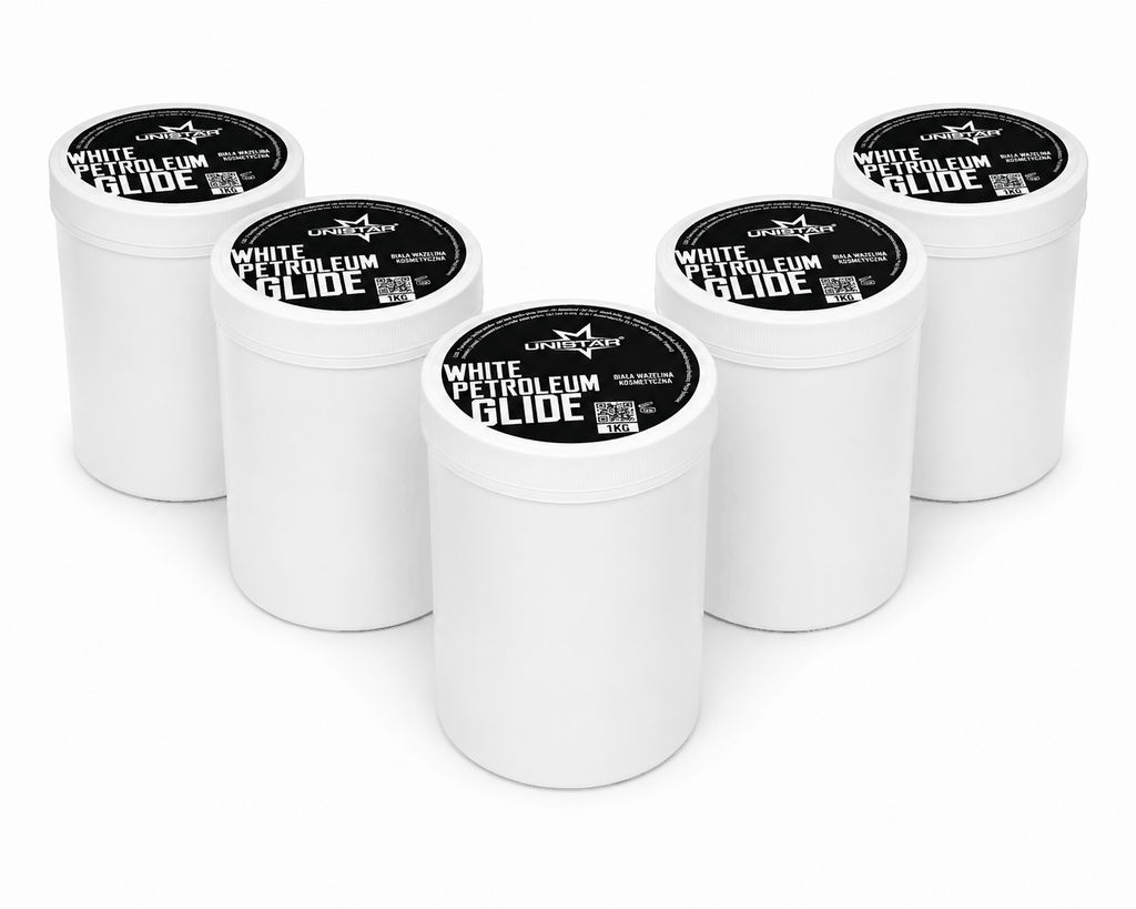 Wazelina biała kosmetyczna do tatuażu 1kg - White Petroleum Glide - Tattoo – zdjęcie 5