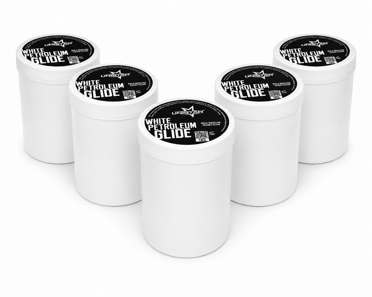 Wazelina biała kosmetyczna do tatuażu 1kg - White Petroleum Glide - Tattoo – zdjęcie 5