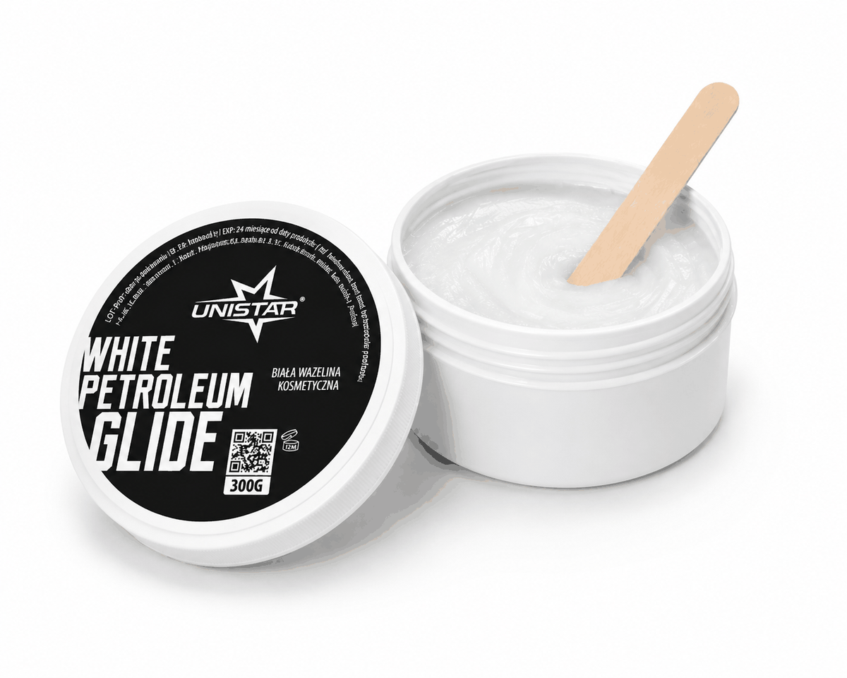 Wazelina biała kosmetyczna do tatuażu 300g - White Petroleum Glide - Tattoo – zdjęcie 2