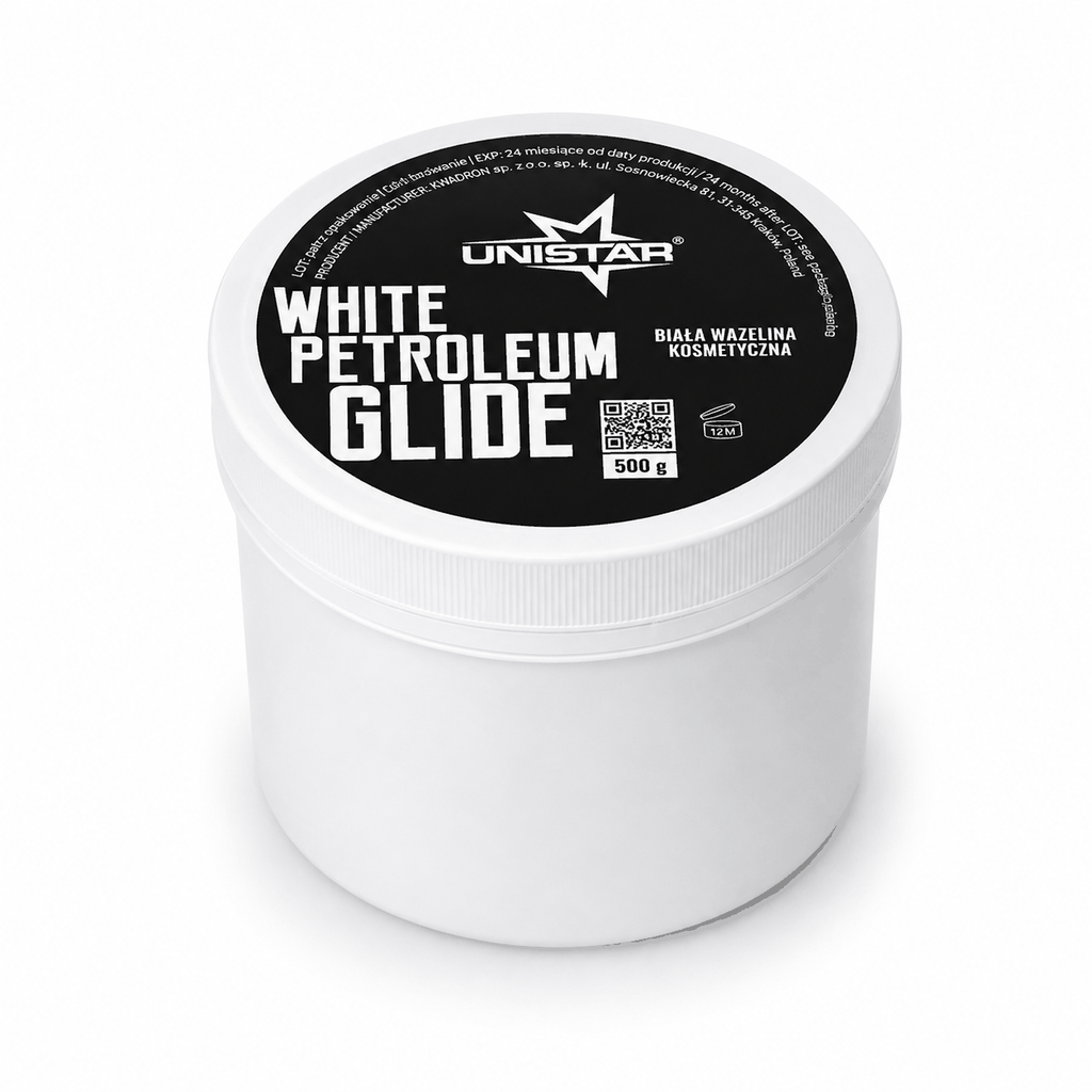 Wazelina biała kosmetyczna do tatuażu 500g - White Petroleum Glide - Tattoo