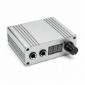Profesjonalny zasilacz do tatuażu Cast Power Supply LED 0-18V 1.5A - Silver